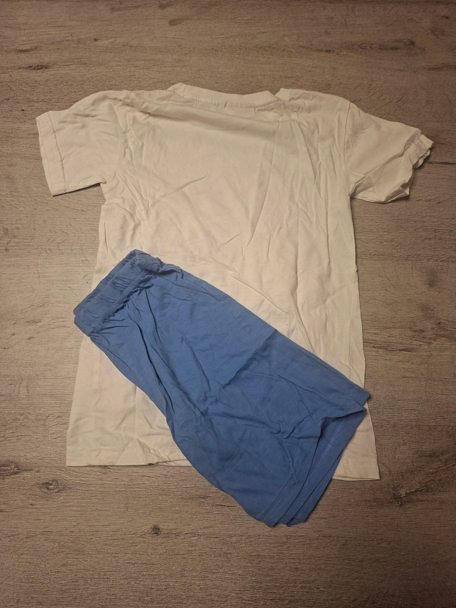 🌷F4-01🌷Ensemble garçon ELDYS – T-shirt + Short bleu – Taille 10 ans🌷 – photo 5